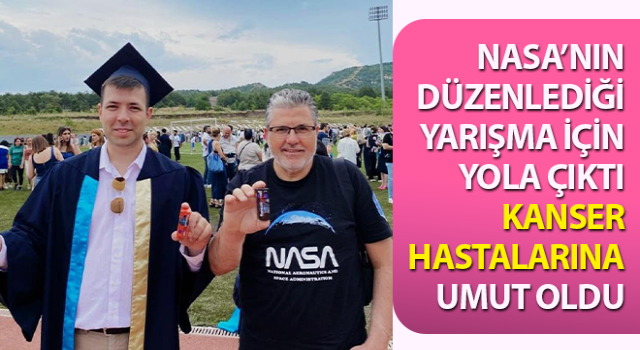 NASA’nın düzenlediği yarışma için yola çıktı