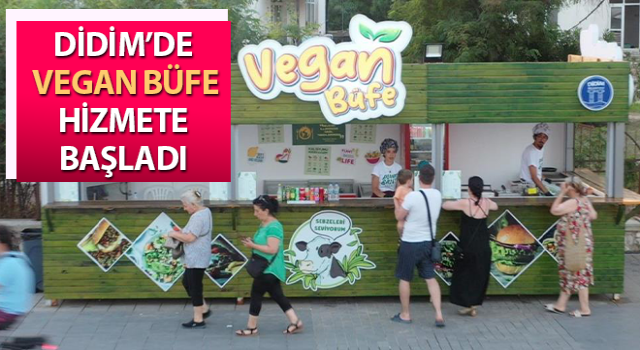 Vegan Büfe hizmete başladı