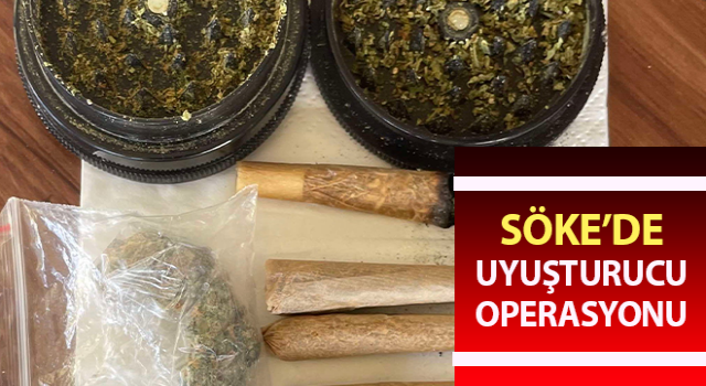 Aydın’da uyuşturucu operasyonu