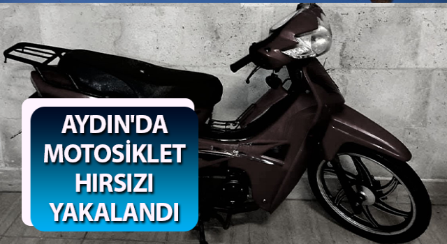 Çalıntı motosiklet ile birlikte yakalandı