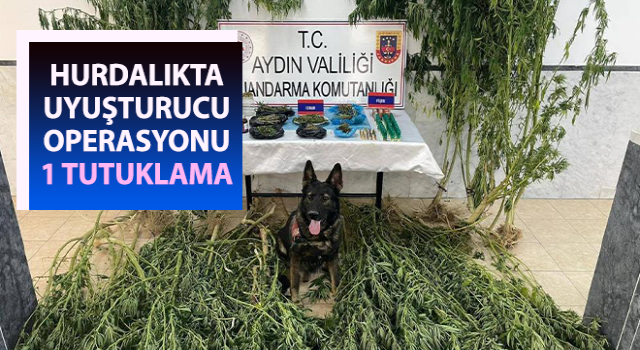 Hurda araçlara uyuşturucu saklamışlar