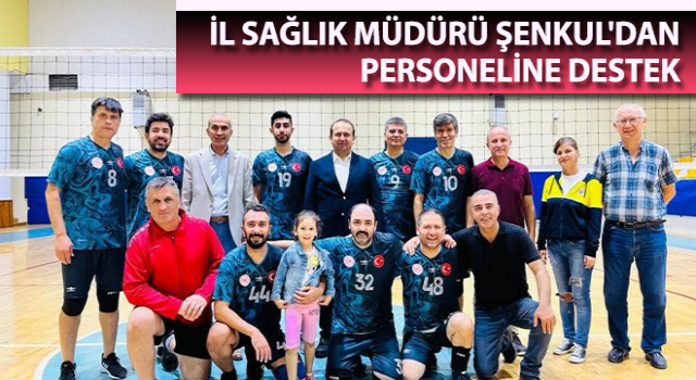 Müdür Şenkul'dan personeline destek