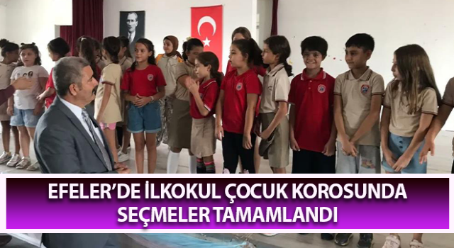 Öğrenci korosunun seçmeleri tamamlandı