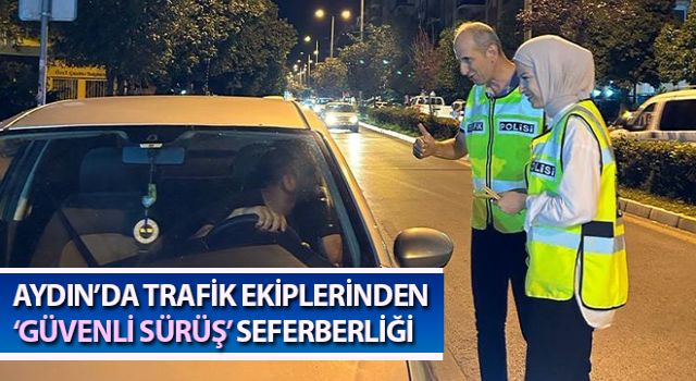 Trafik ekipleri önce denetledi, sonra bilgilendirdi