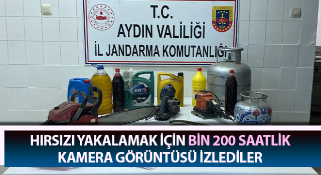 Aydın’da hırsızlık şüphesi kıskıvrak yakalandı