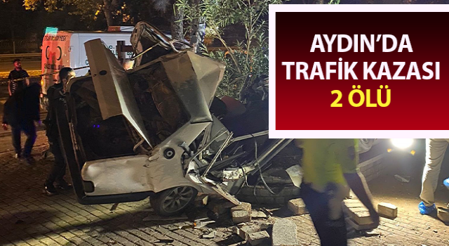 Aydın’da trafik kazası: 2 ölü