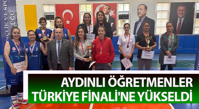 Aydınlı öğretmenler Türkiye Finali'ne yükseldi