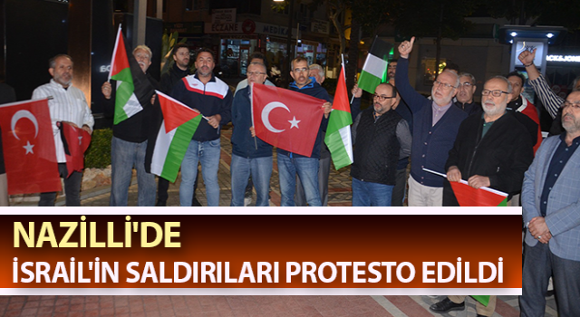 İsrail'in Gazze'deki hastaneye saldırısı protesto edildi