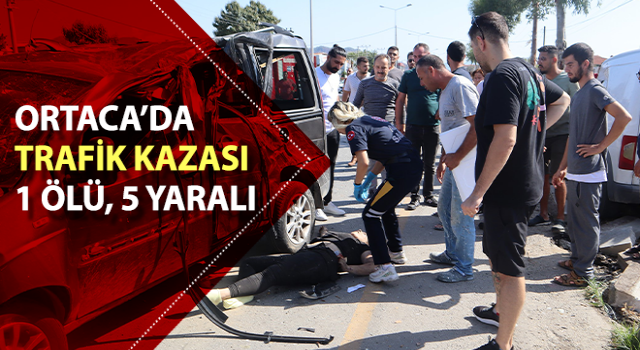 Muğla’da trafik kazası: 1 ölü, 5 yaralı