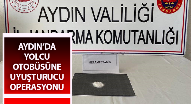 Otobüste seyahat ederken uyuşturucu madde ile yakalandılar