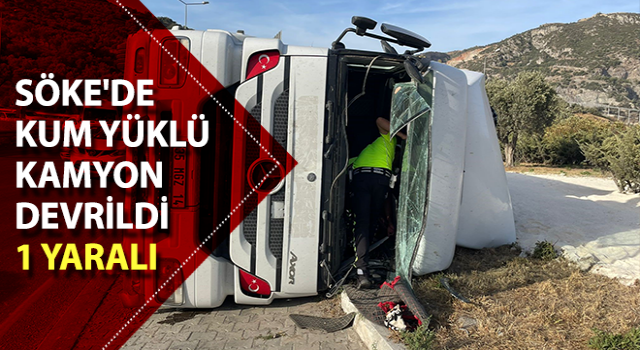 Söke’de trafik kazası: 1 yaralı