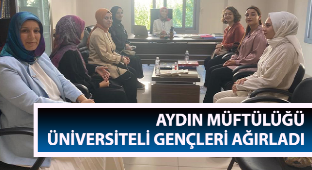 Üniversite öğrencileri İl Müftülüğünü ziyaret etti