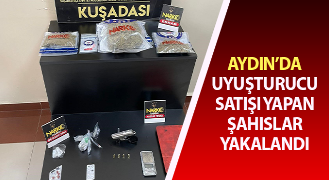 Uyuşturucu satışı yapan şahıslar yakalandı