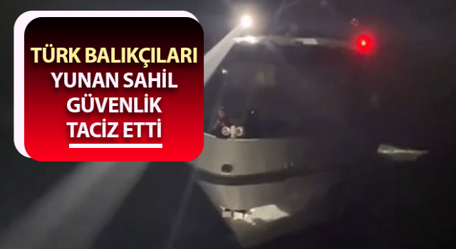 Yunan görevliler sopalarla Türk balıkçı teknelerine vurdu