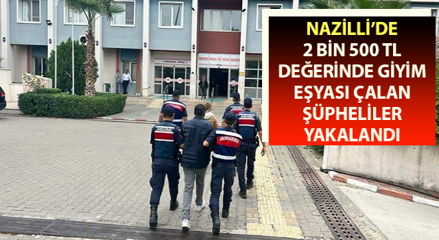 Alışveriş merkezi hırsızları yakalandı