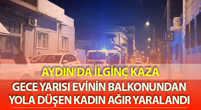 Aydın’da ilginç kaza