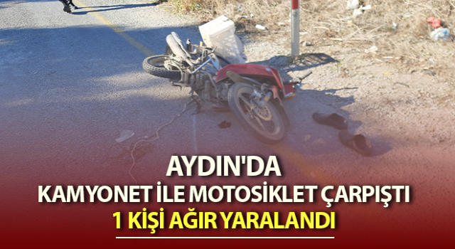 Köşk'te trafik kazası: 1 ağır yaralı