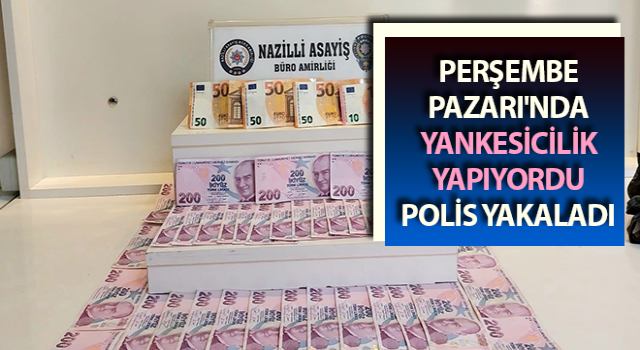 Perşembe Pazarı'nda yankesicilik yapan şahıs yakaladı