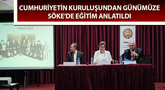 Söke'de eğitim konulu konferans gerçekleştirildi