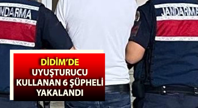 Uyuşturucu kullanan 6 şüpheli yakalandı