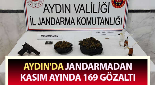 Aydın'da 169 şüpheli yakalandı