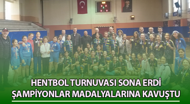 Aydın’da Okul Sporları Hentbol Turnuvaları sona erdi