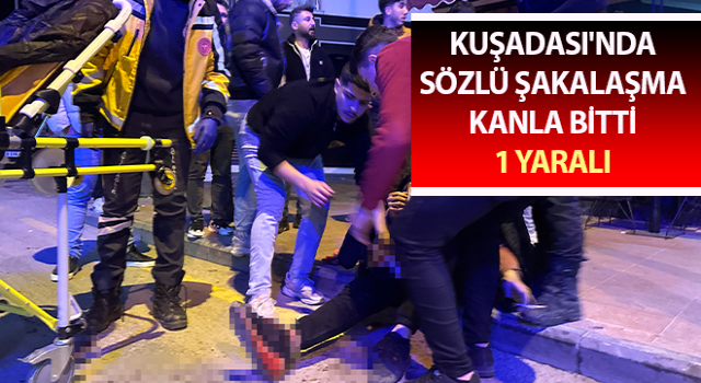 Aydın’da sözlü şakalaşma kanla bitti