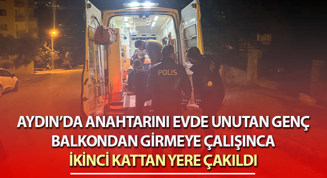 Balkondan evine girmeye çalıştı: Ağır yaralandı!