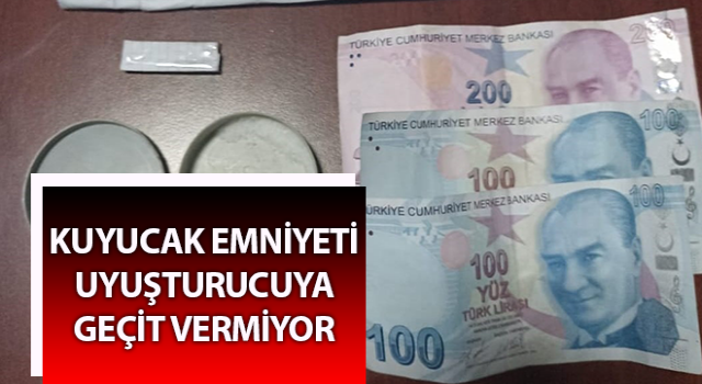 Kuyucak’ta uyuşturucu operasyonu