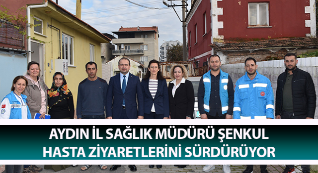 Müdür Şenkul hasta ziyaretlerini sürdürüyor