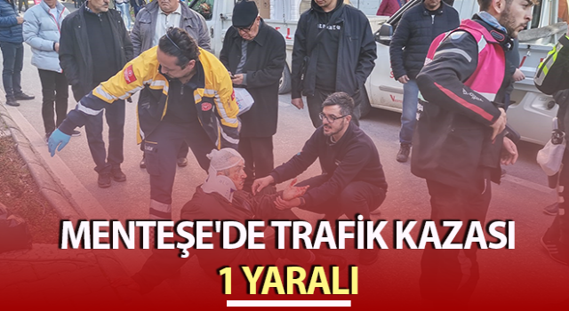 Muğla’da trafik kazası: 1 yaralı