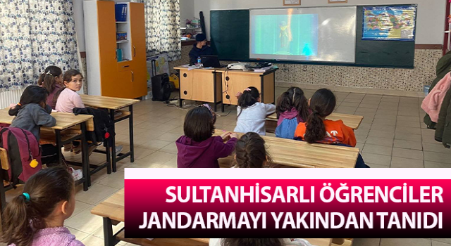 Öğrenciler jandarmayı yakından tanıdı