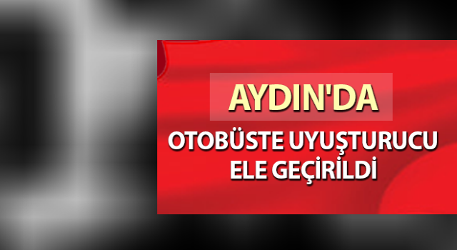 Otobüs yolcusunun çantasında uyuşturucu ele geçirildi