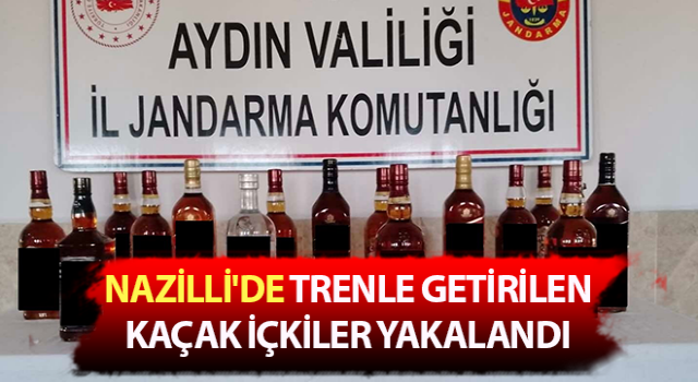 Tren ile getirdiği içkileri satmak isteyen kişi yakalandı