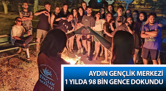 Aydın Gençlik Merkezi 1 yılda 98 bin gence dokundu