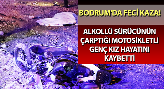 Bodrum'da feci kaza