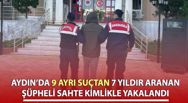 Didim’de aranan şüpheli sahte kimlikle yakalandı