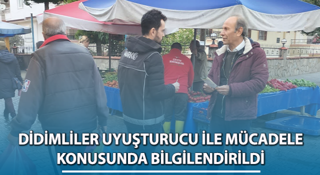 Didim'de 'Narko Nokta' etkinliğiyle 875 kişi bilgilendirildi