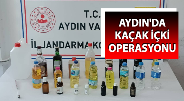 Efeler’de kaçak içki operasyonu