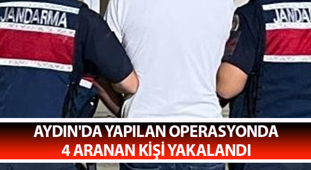 Jandarmadan ‘huzur güven’ operasyonu: 4 yakalama