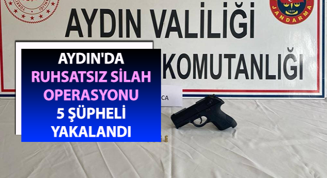 Ruhsatsız silah taşıyanlara jandarma ‘dur’ dedi