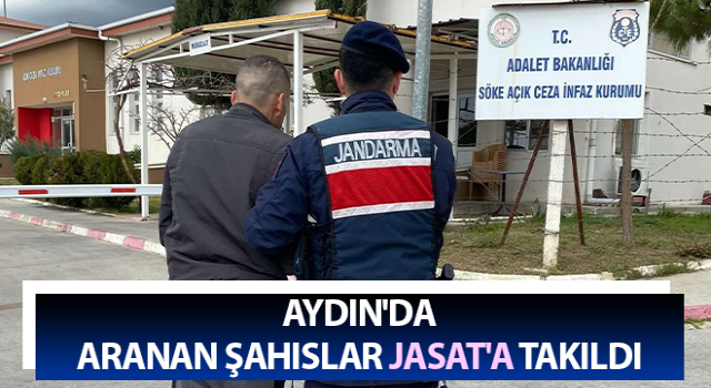 Aranan şahıslar JASAT'a takıldı