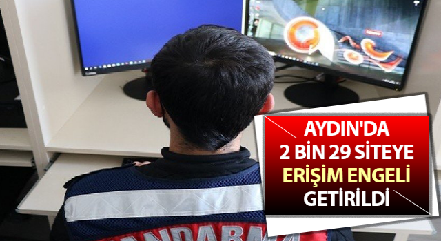 Aydın’da 2 bin 29 siteye erişim engeli