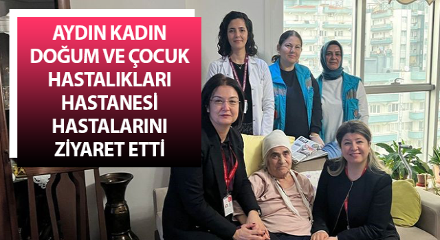 Hastane yöneticileri evde tedavi gören hastaları yalnız bırakmadı