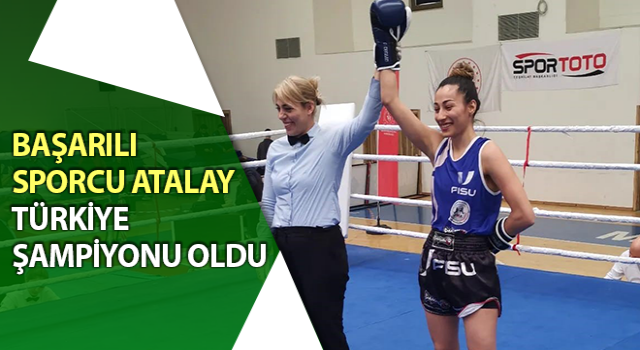 Nefise Atalay, Türkiye şampiyonu oldu