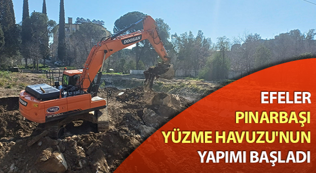 Pınarbaşı Yüzme Havuzu'nun yapımı başladı