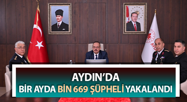 Aydın’da asayiş toplantısı gerçekleştirildi