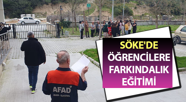 Öğrencilere farkındalık eğitimi verildi