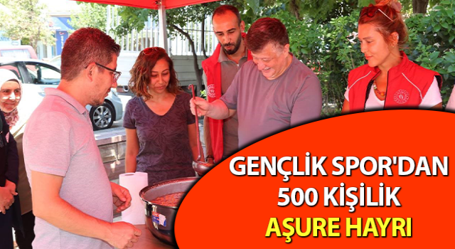 Aydın’da 500 kişilik aşure hayrı