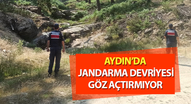 Jandarma devriyesi göz açtırmıyor